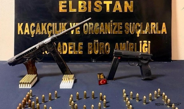 Kahramanmaraş’ta suikast silahı ele geçirildi