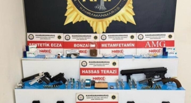 Kahramanmaraş’ta zehir tacirlerine ağır darbe