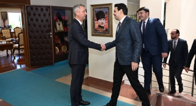 KSÜ, TİKA Başkanı Abdullah Eren’i Ağırladı