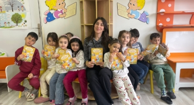 Onikişubat Belediyesi’nin minik kalplerinden Kütüphaneler Haftası’na örnek proje