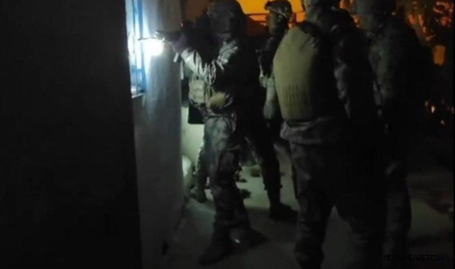 -Pazarcık’ta Uyuşturucu Operasyonu: 8 Gözaltı