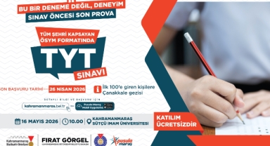 Üniversiteye Hazırlanan Gençlere Büyükşehir’den Ödüllü Deneme Sınavı