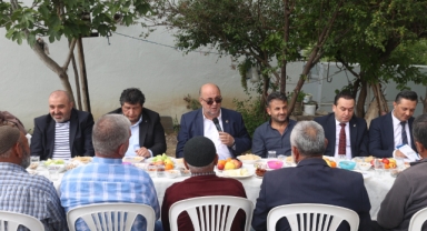 BAŞKAN AKPINAR 90. MAHALLE TOPLANTISINDA ÇOBANLI MAHALLESİ SAKİNLERİYLE BULUŞTU