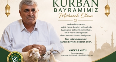BAŞKAN KUZU’DAN KURBAN BAYRAMI MESAJI