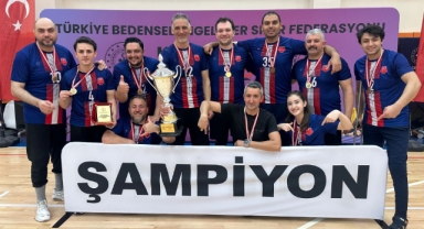 Büyükşehir’in Oturarak Voleybol Takımı Süper Lig’de Namağlup Şampiyon