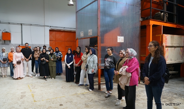Büyükşehir, KSÜ Öğrencilerine Katı Atık Yönetim Süreçlerini Tanıttı