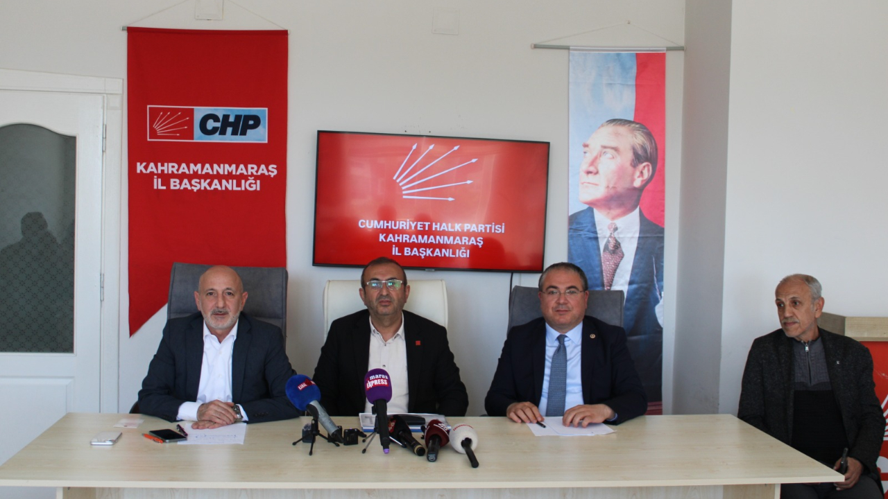 CHP’Lİ VEKİLLER KAHRAMANMARAŞ’TA SAHAYA İNDİ: “CHP İKTİDARINDA HERKES EŞİT HİZMET ALACAK”