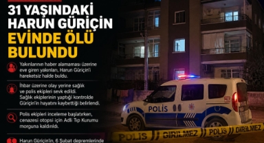 -Elbistan’da 31 Yaşındaki Genç Evinde Ölü Bulundu