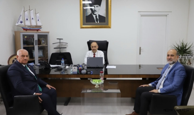 Göksun Belediye Başkanı Selim Cüce’den AKEDAŞ Genel Müdürü Muharrem Kalkan’a Ziyaret