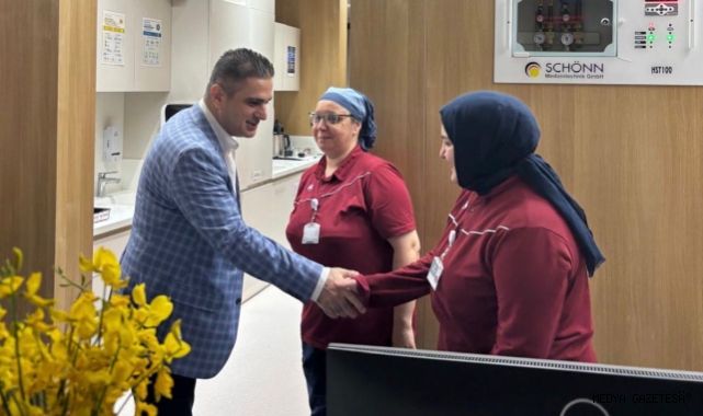 HG Hospital’de Bayram Mesaisi: Moral Veren Ziyaret