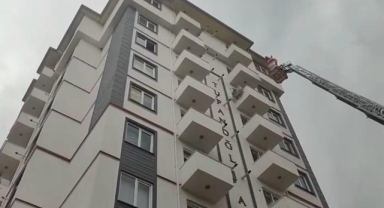 -Kahramanmaraş’ta 10 Katlı Binada Yangın
