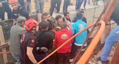 -Kahramanmaraş’ta altyapı çalışmasında göçük: 1 yaralı 