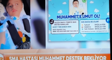 SMA HASTASI MUHAMMET YAŞAM MÜCADELESİNDE DESTEK BEKLİYOR