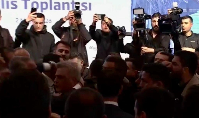 Türkiye Belediyeler Birliği Meclis Toplantısı’nda Arbede