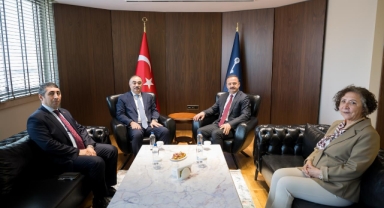 YAVUZ AĞIRALİOĞLU’NUN KONUĞU AZERBAYCAN BÜYÜKELÇİSİ DR. REŞAD MEMMEDOV OLDU