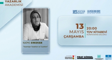 Yazar Naime Erkovan, Yazarlığın Bilinmeyenlerini Anlatacak