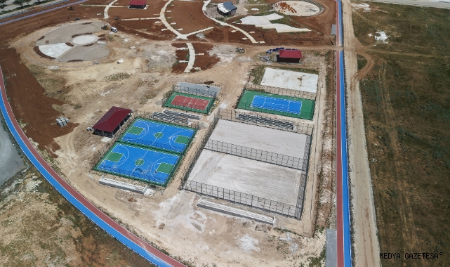 Afşin Millet Bahçesi Yeni Yüzüyle Hizmete Hazırlanıyor
