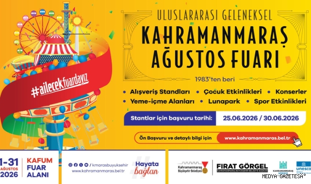 Ağustos Fuarı Esnafını Bekliyor; Başvurular Başladı