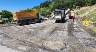 Andırın’ın Ana Arteri Göksun Caddesi Baştan Sona Yenileniyor
