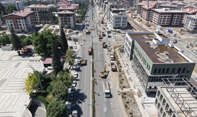 Azerbaycan Bulvarı’nda Güçlü Altyapı İçin Yoğun Mesai