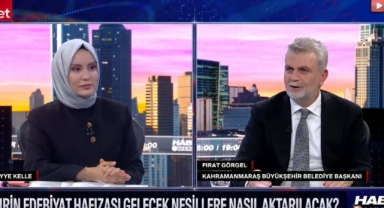 Başkan Görgel, TVNET Canlı Yayınında UNESCO Edebiyat Şehri Sürecini Anlattı