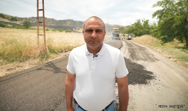 Büyükşehir, Bulutoğlu’nun 4 Kilometrelik Ana Yolunu Sıcak Asfaltla Buluşturuyor