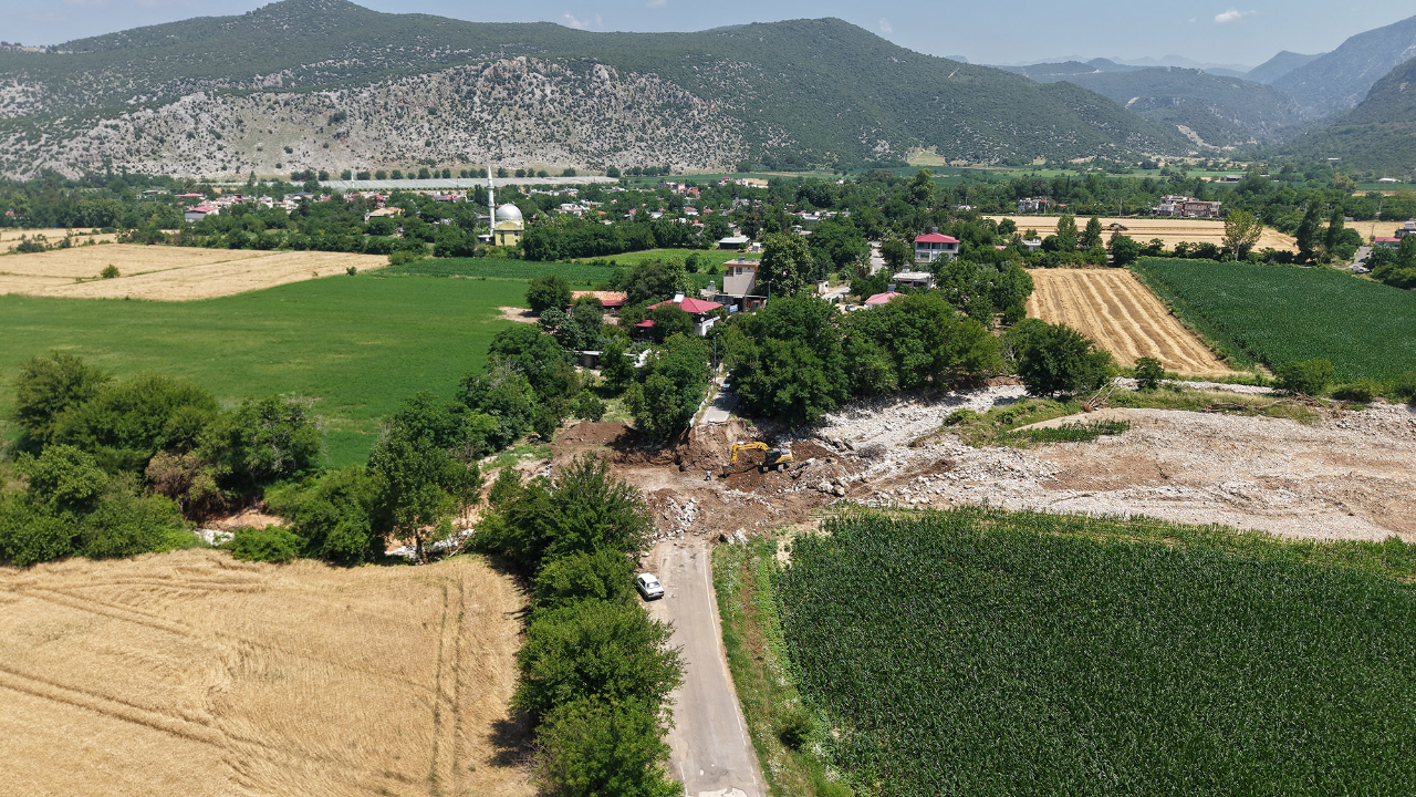 Büyükşehir’den Andırın Kırsalına Güç Katacak Yeni Köprü Yatırımı