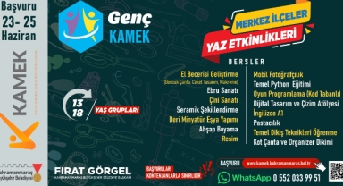 Büyükşehir’in Genç KAMEK Kurslarında Kayıt Zamanı; Başvurular Başladı