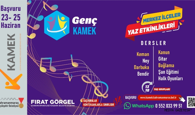 Büyükşehir’in Genç KAMEK Kurslarında Kayıt Zamanı; Başvurular Başladı