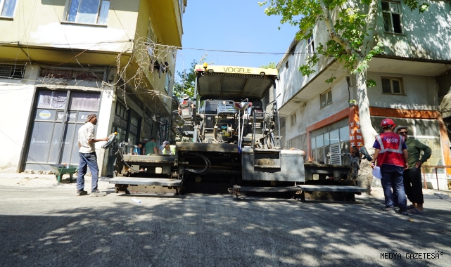 Büyükşehir, Menderes Mahallesi’nin Asfaltında Sona Geldi