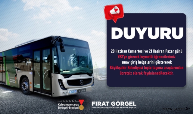 Büyükşehir, YKS Sürecinde Öğrenci ve Velilerin Yanında