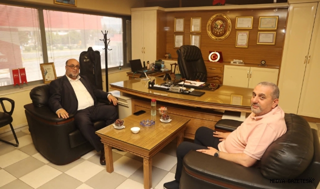 Dulkadiroğlu Belediye Başkanı Mehmet Akpınar’dan Meclis Üyesi Mehmet Özdemir’e Ziyaret