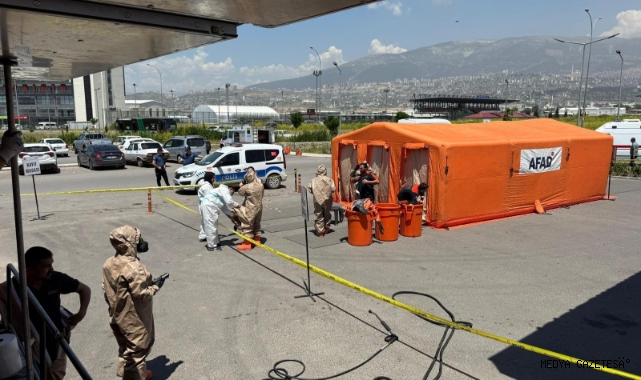 -Kahramanmaraş Devlet Hastanesi’nde KBRN Tatbikatı