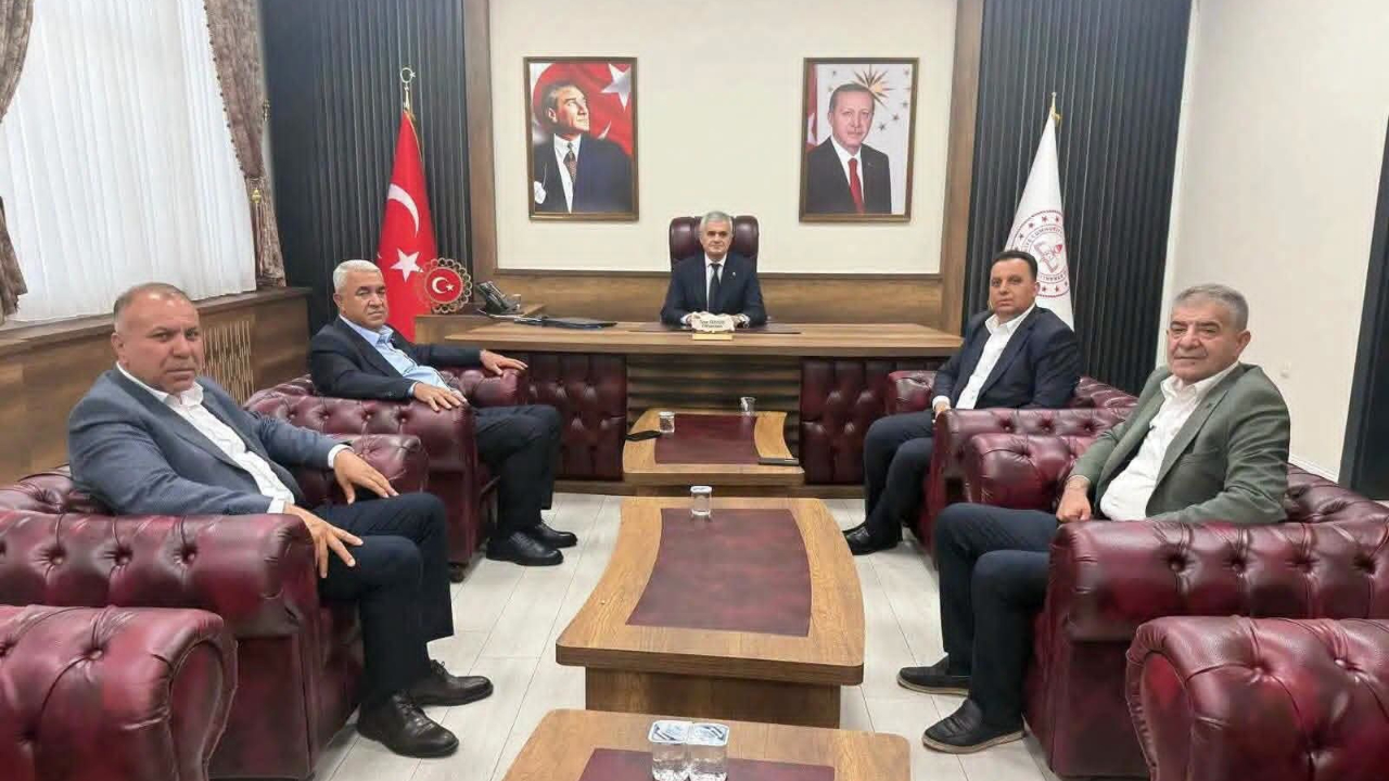 Kahramanmaraş Esnaf ve Sanatkârlar Odaları Birliği’nden İl Milli Eğitim Müdürü Turan Akpınar’a Hayırlı Olsun Ziyareti