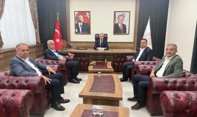 Kahramanmaraş Esnaf ve Sanatkârlar Odaları Birliği’nden İl Milli Eğitim Müdürü Turan Akpınar’a Hayırlı Olsun Ziyareti