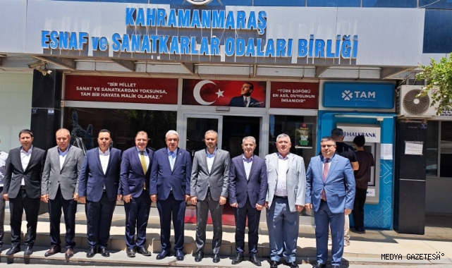 KAHRAMANMARAŞ ESNAFINDAN ONİKİŞUBAT BELEDİYESİ'NE İŞ BİRLİĞİ MESAJI