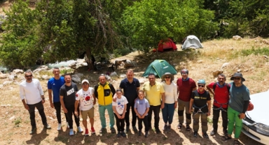 Kahramanmaraş Gençlik ve Spor İl Müdürü Yasin Özdemir, Döngel Mahallesi’nde dağcılık tırmanış rotası oluşturulması amacıyla yürütülen çalışmaları yerinde inceledi.