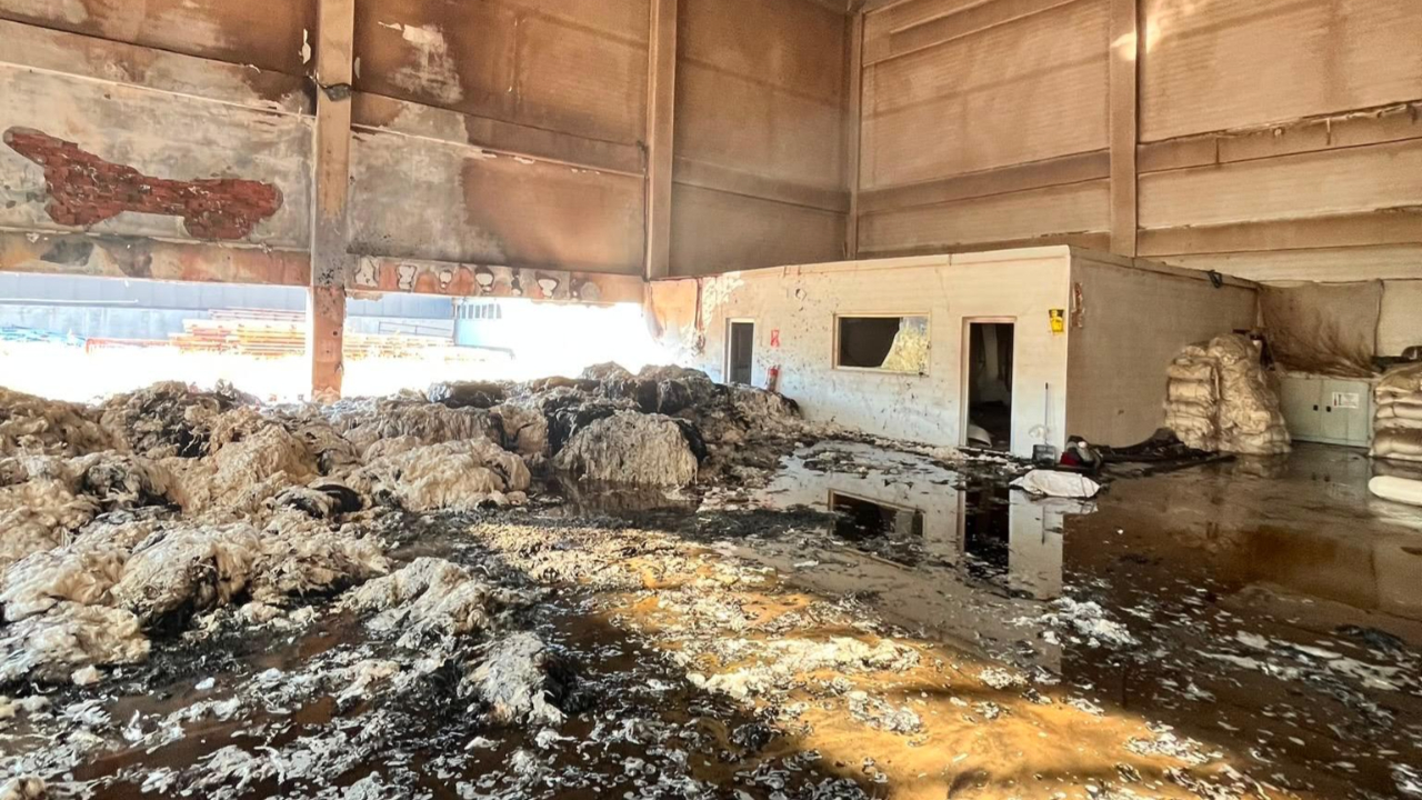 Kahramanmaraş’ta Fabrika Yangını Kontrol Altına Alındı