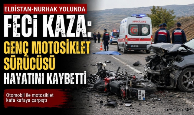 Kahramanmaraş’ta motosiklet sürücüsü hayatını kaybetti