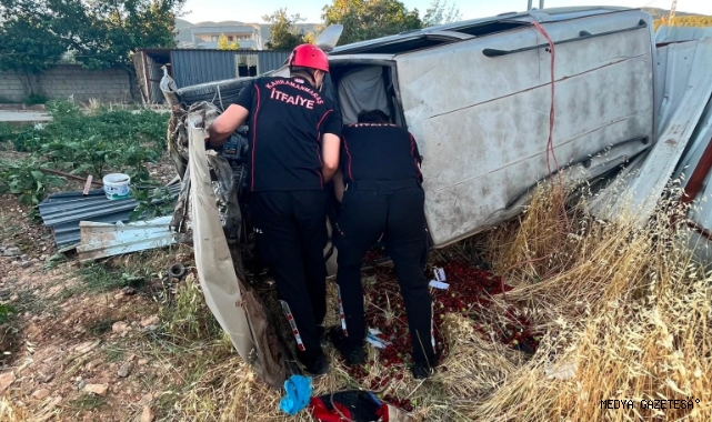 Kahramanmaraş’ta trafik kazası: 4 yaralı 