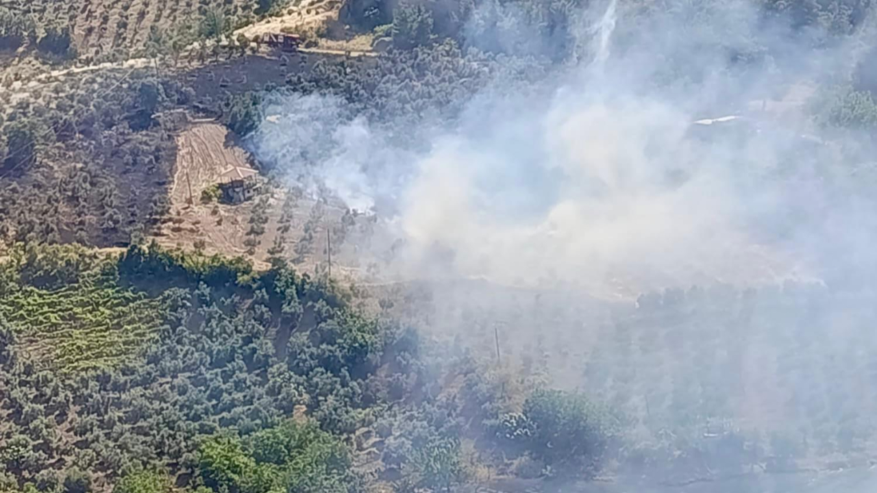 Kahramanmaraş’ta Ziraat Yangını Kontrol Altına Alındı