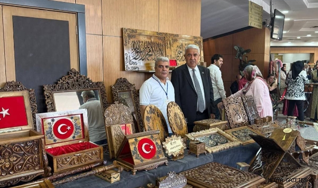 KAMEK El Sanatları Sergisi’ne Yoğun İlgi: Başkan Ahmet Kuybu’dan Mesleki Eğitime ve Kültürel Mirasa Güçlü Destek