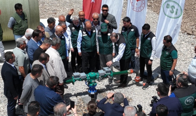 Kartalkaya Sulama Projesinde Son Durum Yerinde İncelendi