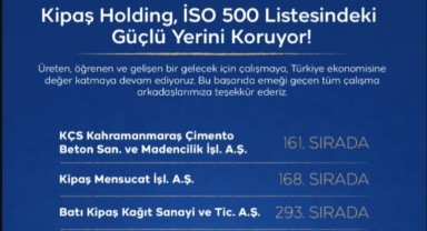 Kipaş Holding, İSO 500'de Dört Şirketiyle Güç Gösterisi Yaptı
