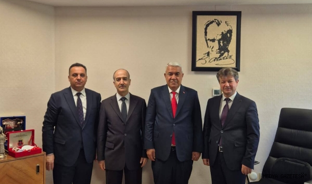 KMESOB'DAN KSÜ YÖNETİMİNE HAYIRLI OLSUN ZİYARETİ