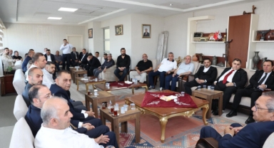 KMTSO’dan KMESOB Başkanı Ahmet Kuybu’ya Hayırlı Olsun Ziyareti