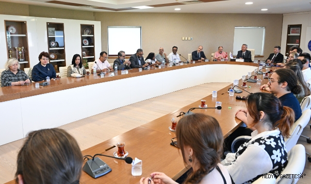KSÜ, Erasmus+ KA171 Kapsamında Mauritius’tan Gelen Akademisyenleri Ağırladı