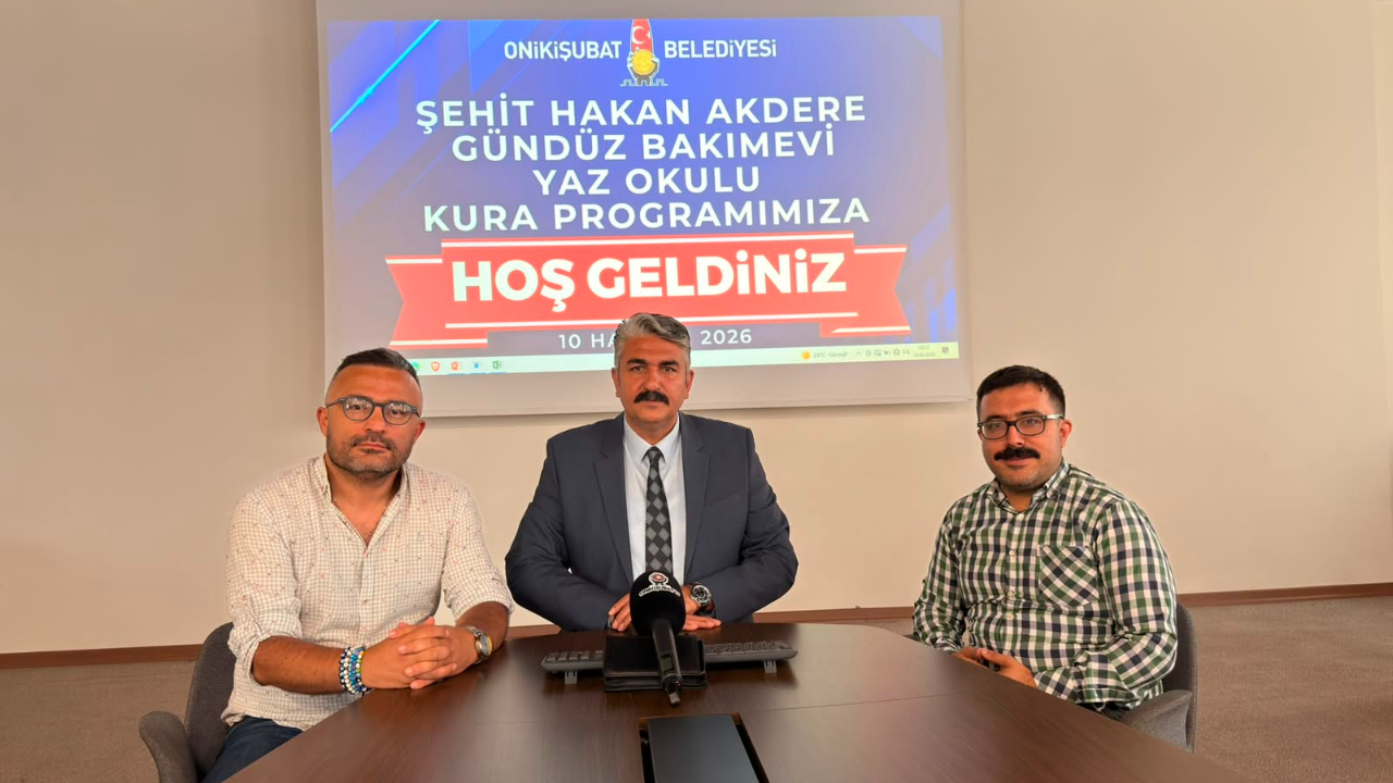 Onikişubat Belediyesi’nin ‘Minik Kalpler Yaz Okulu’nda kuralar çekildi