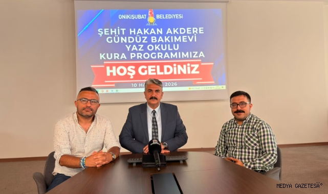 Onikişubat Belediyesi’nin ‘Minik Kalpler Yaz Okulu’nda kuralar çekildi