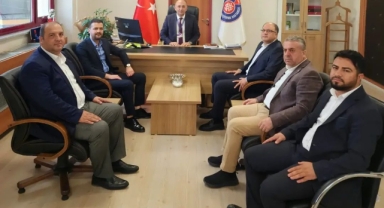 Sağlık-Sen’den KSÜ Hastanesi’nin Yeni Yönetimine Ziyaret